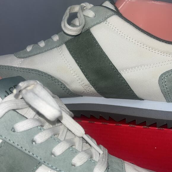 J. Crew Light Mint Green Trainer Sneaker. - Picture 8 of 12